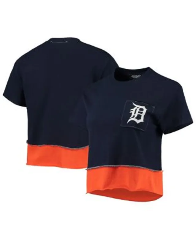 Fanatics Men's Navy Detroit Tigers Team Logo Lockup T-shirt - Macy's