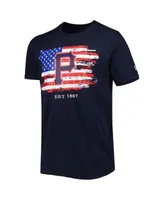 Detroit Tigers New Era 4th of July Jersey T-Shirt - Navy