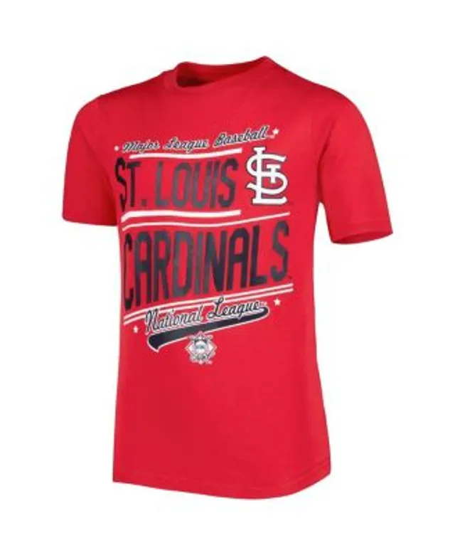 Youth Stitches Red/White St. Louis Cardinals T-Shirt Combo Set