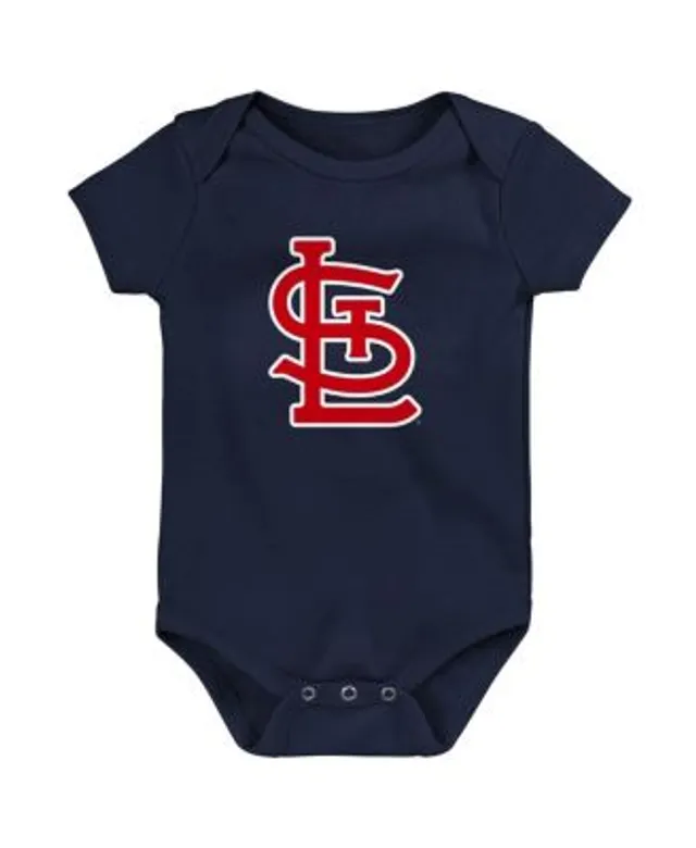 Girls Newborn & Infant St. Louis Cardinals Red/Heather Gray Little Fan  Two-Pack Bodysuit Set