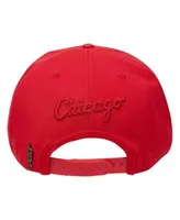 Pro Standard Men's Chicago Cubs Cooperstown Collection Triple Red Snapback  Hat