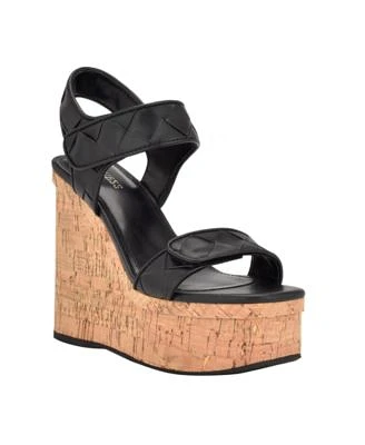 Women's Cataline Cork Platform Strappy Wedge Sandals