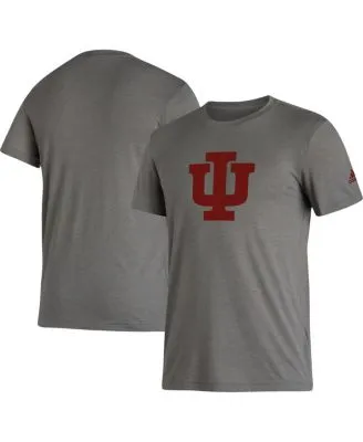 Louisville Cardinals adidas Basics Heritage Tri-Blend T-Shirt - Gray