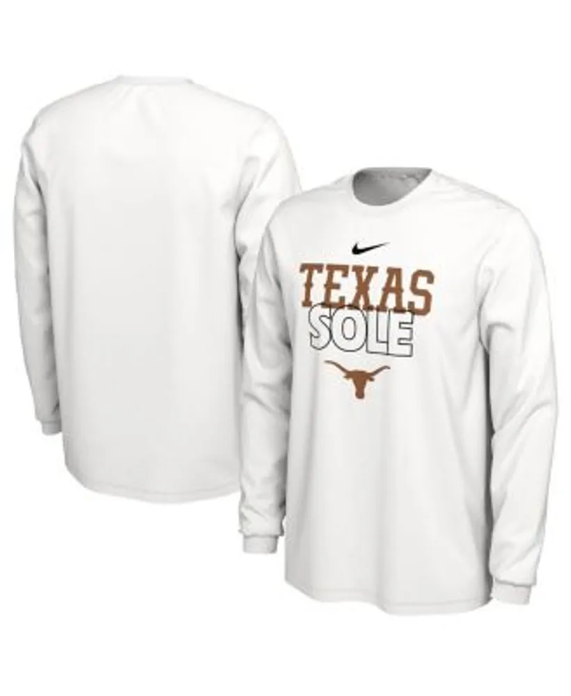 Nike Texas Longhorns White Team Logo Legend Performance T-Shirt Size: Medium