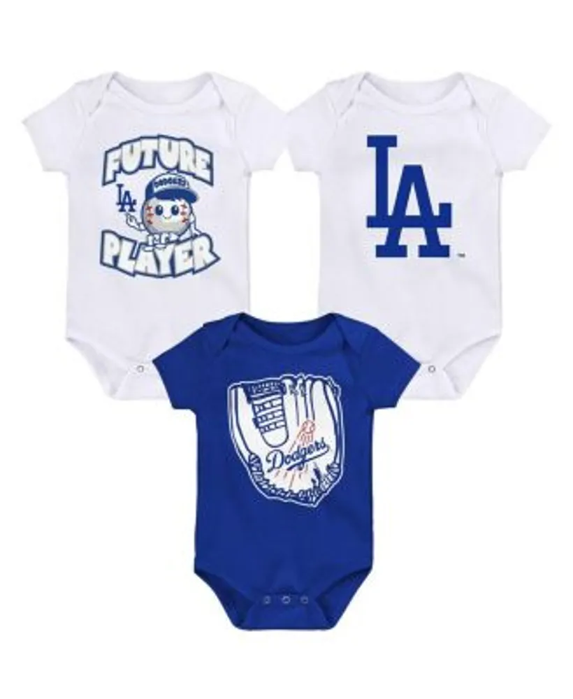 Infant Light Blue/Heather Gray Kansas City Royals Little Slugger Two-Pack Bodysuit Set