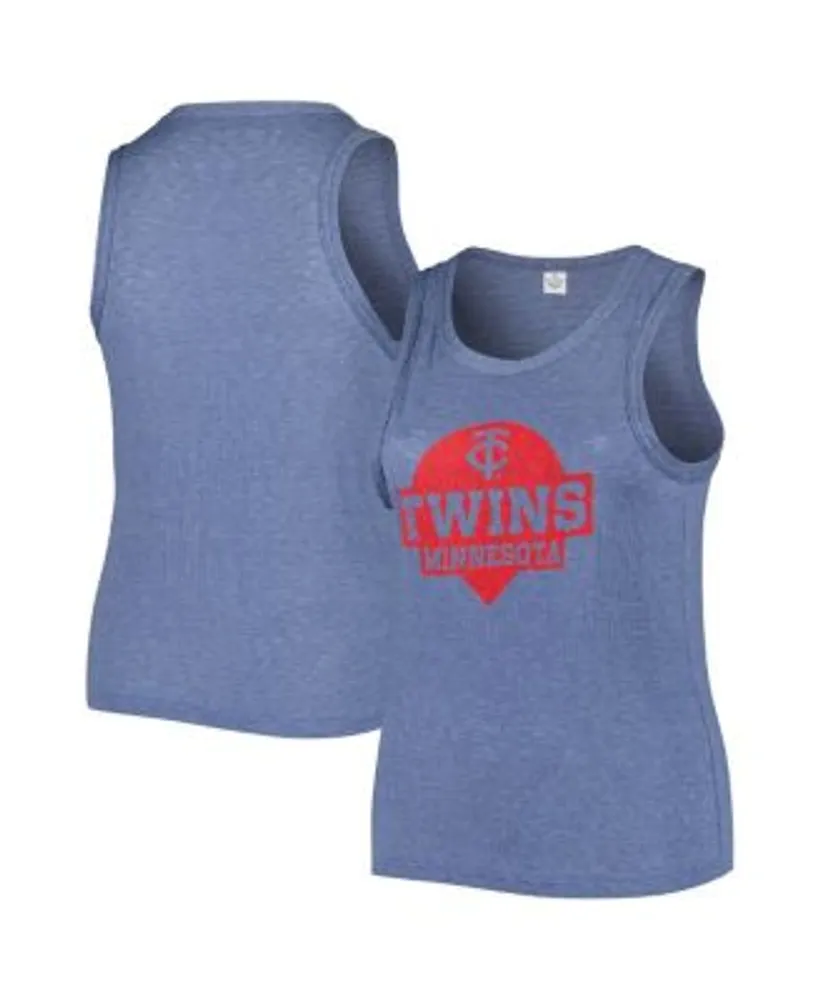 Women's Minnesota Twins Soft as a Grape Navy Plus Size V-Neck T-Shirt