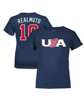 Mookie Betts USA Baseball LEGENDS Youth 2023 World Baseball Classic Name &  Number T-Shirt - Navy