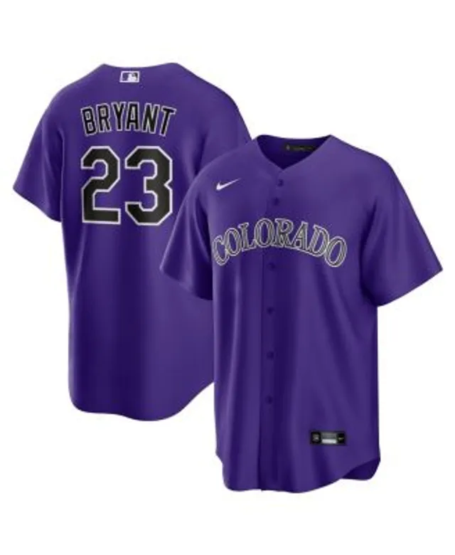 Women's Purple Colorado Rockies Plus Size Alternate Replica Team Jersey 