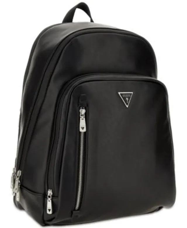 Michael Kors Mason Explorer Leather Backpack - Black
