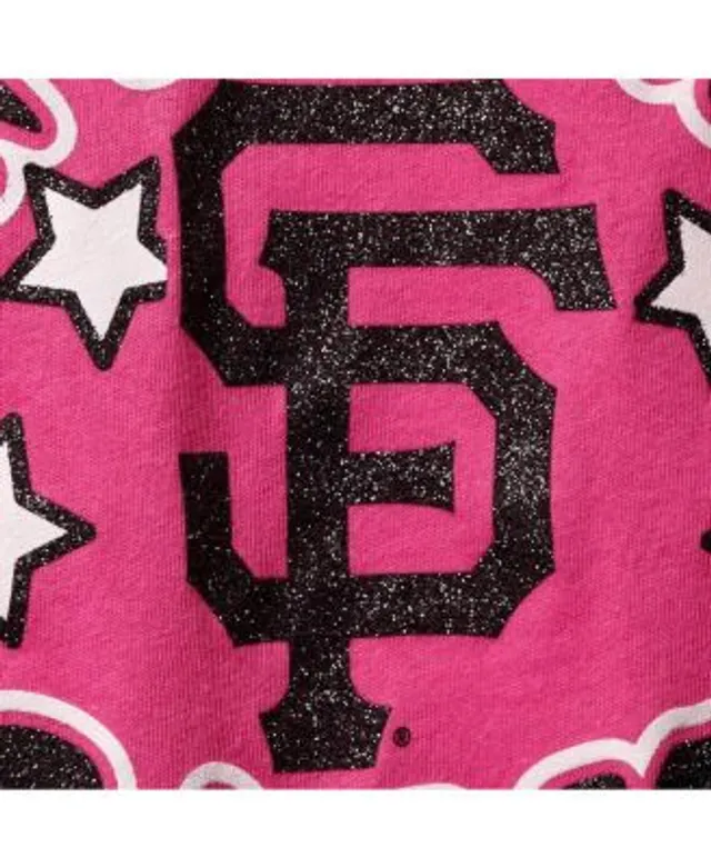 MLB Girls San Francisco Giants Applique Baseball Jersey (Pink, X-Large) :  : Clothing & Accessories