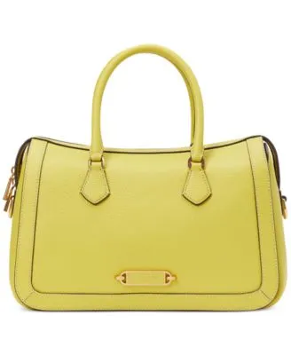 kate spade new york Gramercy Spade Flower Leather Medium Satchel Bag