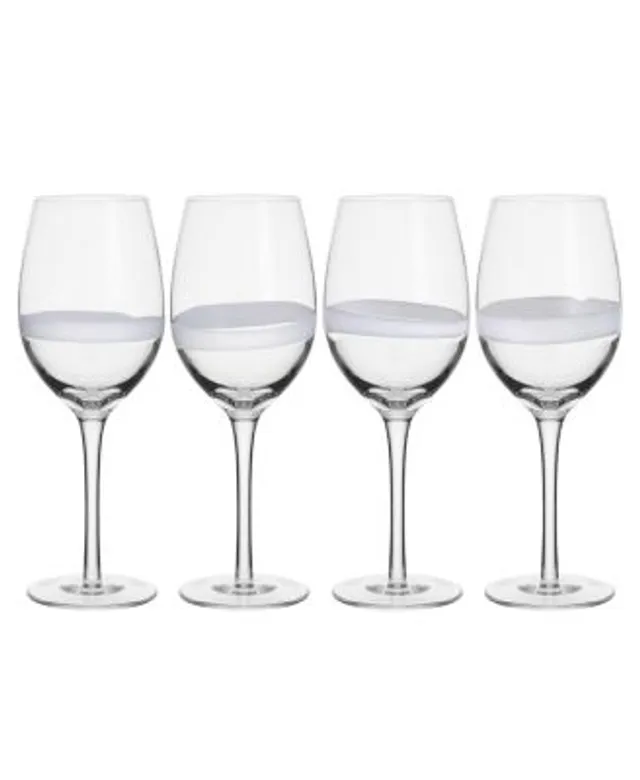 Fitz and Floyd Organic Band Highball Glasses - Set of 4