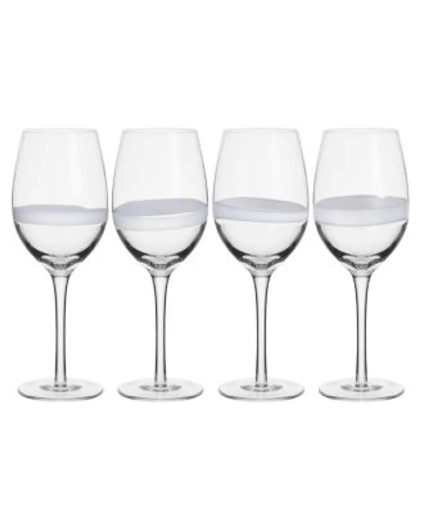 Fitz and Floyd Organic Band Highball Glasses - Set of 4