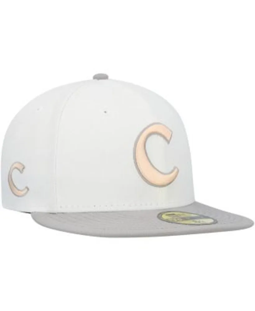 Men's New Era White Kentucky Wildcats Chrome Color Dim 59FIFTY