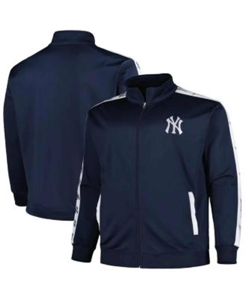 Profile Men's Navy New York Yankees Big & Tall Long Sleeve T-Shirt