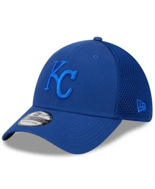 New Era Men's Gray Kansas City Royals Speed 39Thirty Flex Hat