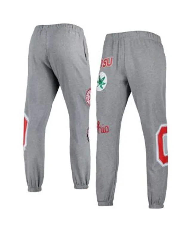 Shop Mitchell & Ness Chicago Bulls Pants (grey heather) online