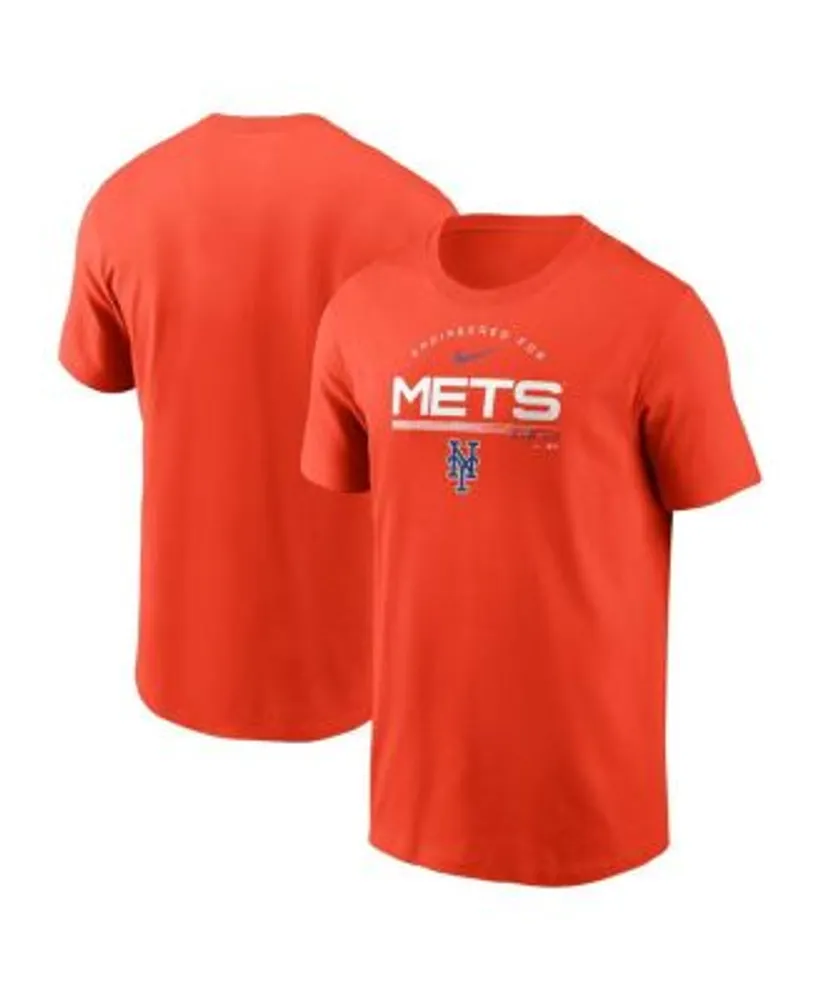 Nike Men's New York Mets Orange Team Engineered T-Shirt