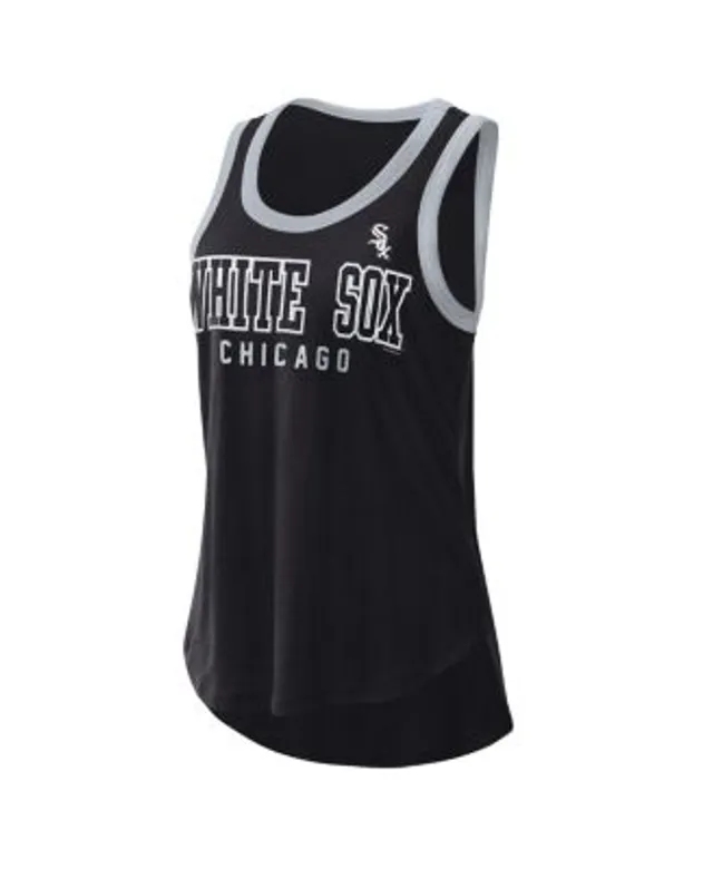 Women's Nike Black Colorado Rockies Logo Fade High Neck Performance Tank Top