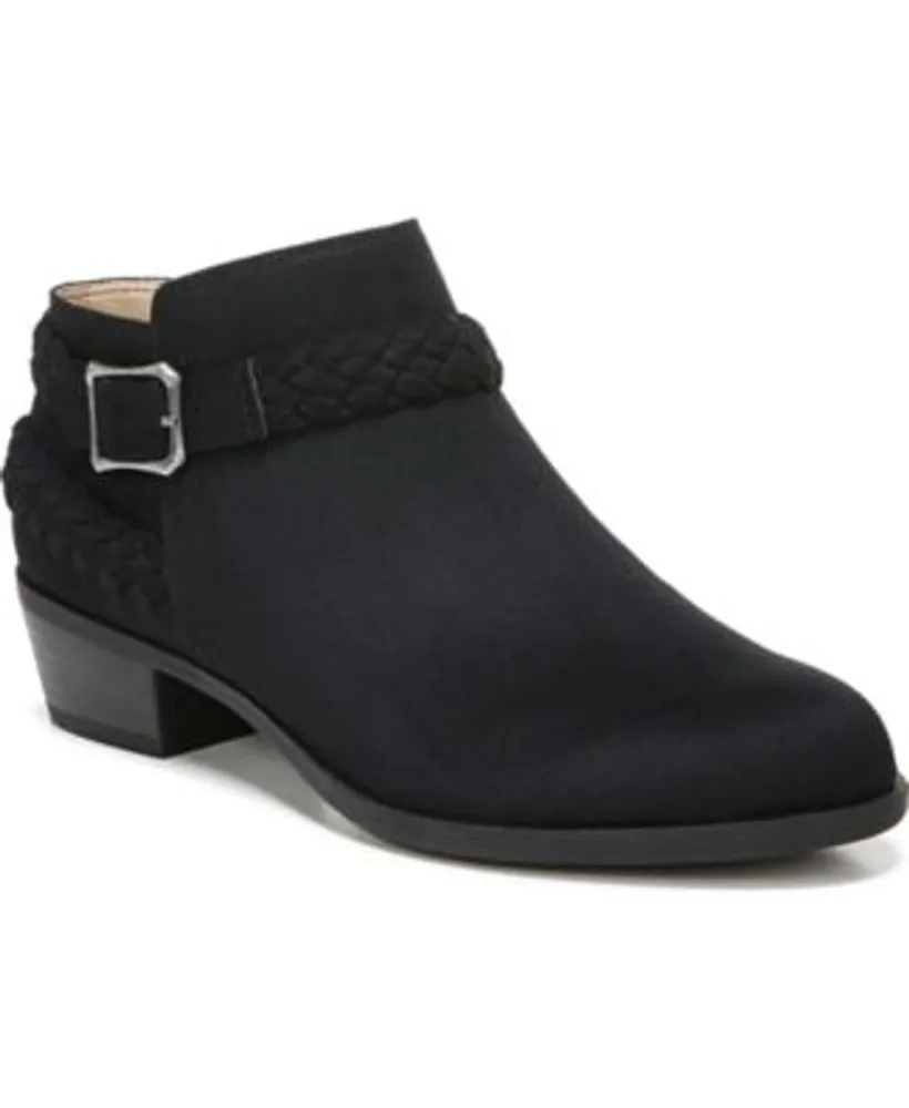 LifeStride Women's Blake Medium/Wide Block Heel Ankle Boot