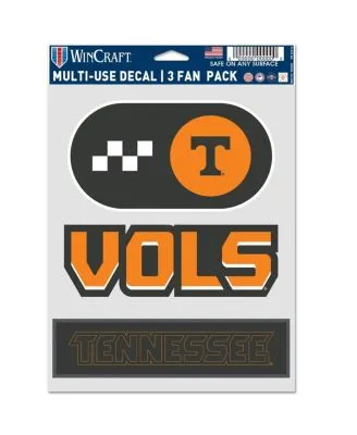 Tennessee Titans Repositionable 3-Pack Decal Set