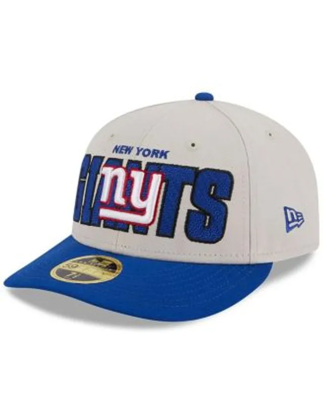 New York Giants New Era 2019 NFL Draft On-Stage Official 59FIFTY Fitted Hat  - White