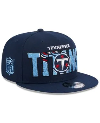 Men's New Era Navy Tennessee Titans 2023 NFL Draft 39THIRTY Flex Hat Size: Small/Medium