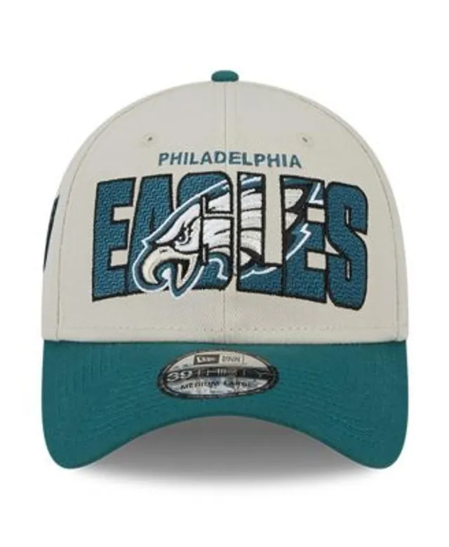 Men's Philadelphia Eagles New Era Midnight Green Plaid Trapper Hat