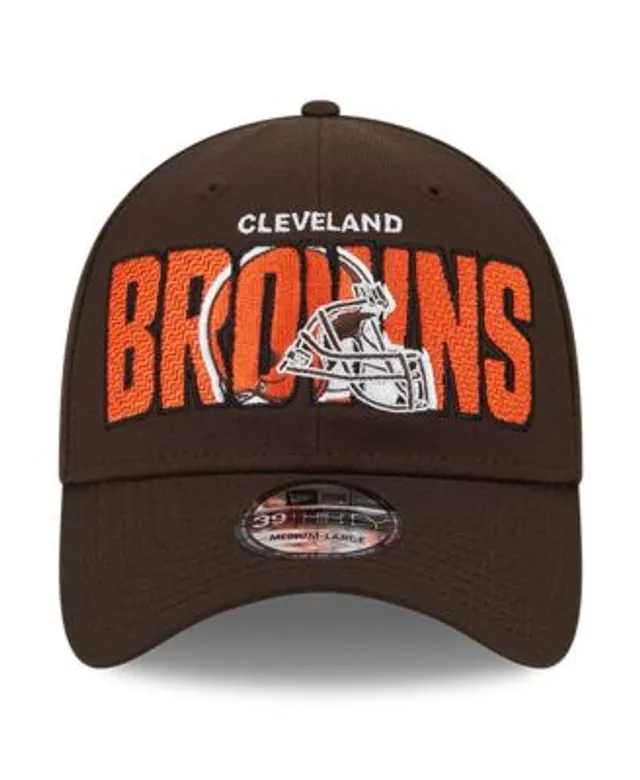 Men's New Era Stone/Brown Cleveland Browns 2023 NFL Draft