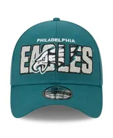 Men's New Era Stone/Midnight Green Philadelphia Eagles 2023 NFL Draft on Stage 59FIFTY Fitted Hat