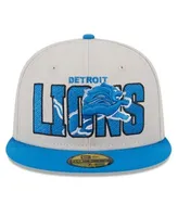 New Era Men's Blue Detroit Lions Team Basic 59FIFTY Fitted Hat - Macy's