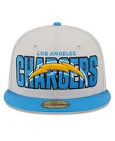 Official 2022 NFL Draft Los Angeles Chargers New Era 9FIFTY Fitted Hat