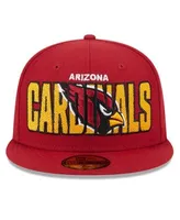 Men's New Era Cardinal Arizona Cardinals Basic 9FIFTY Adjustable Snapback  Hat