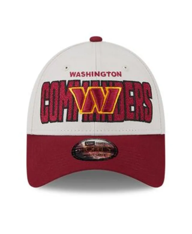 Men's '47 Burgundy Washington Football Team Striped Bucket Hat