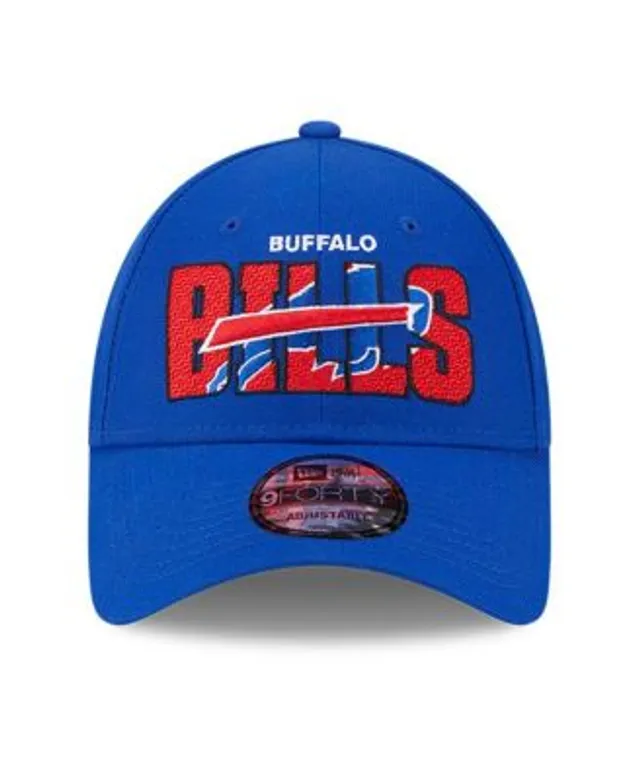 Men's Buffalo Bills New Era Red/Royal 2023 Sideline 9FORTY