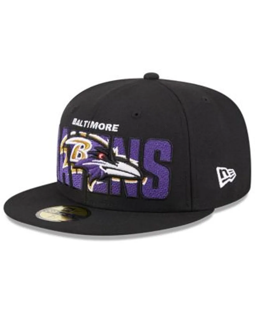 New Era Men's Baltimore Ravens 2023 NFL Draft 39Thirty Stretch Fit Hat