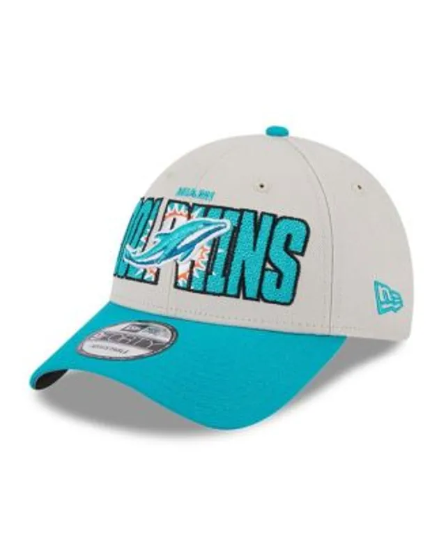 Men's New Era Aqua Miami Dolphins 2021 NFL Sideline Home 59FIFTY Fitted Hat