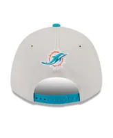 Men's New Era Aqua Miami Dolphins 2023 NFL Training Camp 9FORTY Adjustable Hat