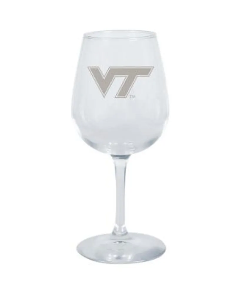 Virginia Tech Large Wine Glass
