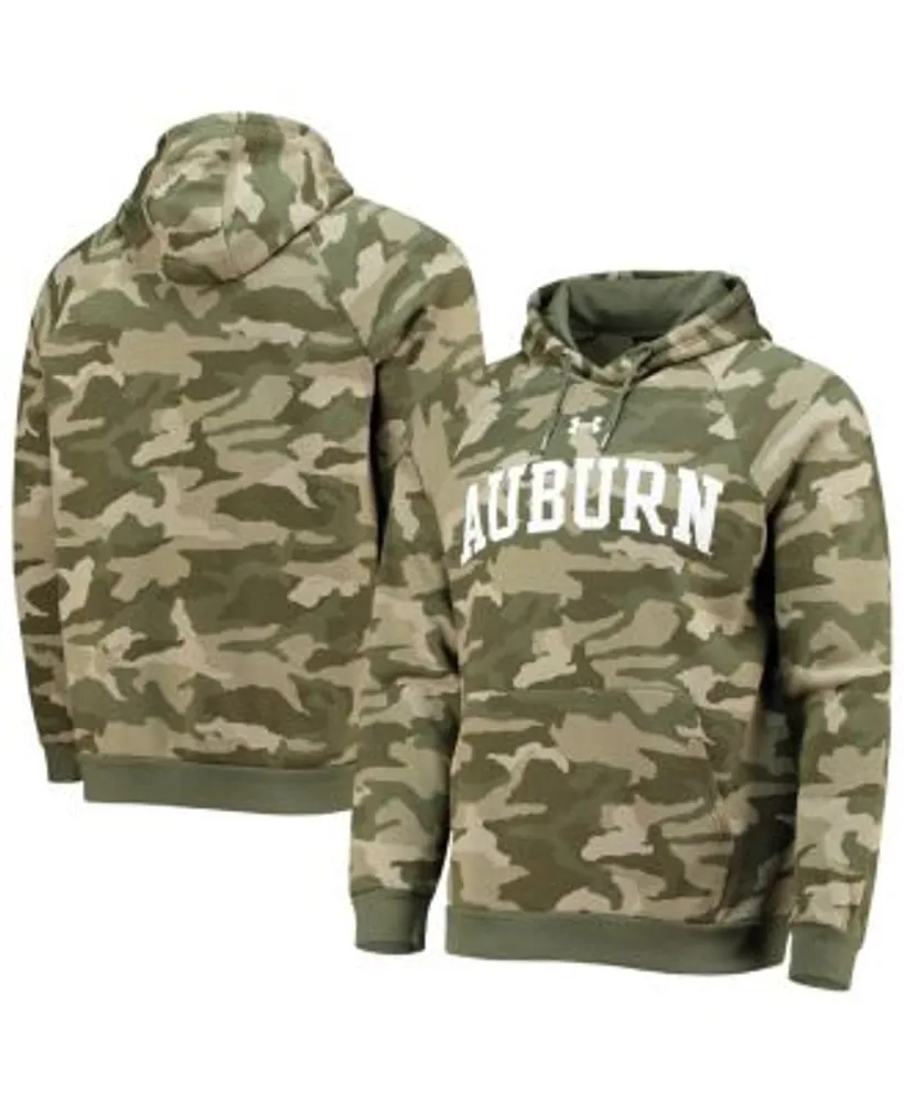 Under Armour Men's Auburn Tigers Blue Armour Fleece Pullover Hoodie