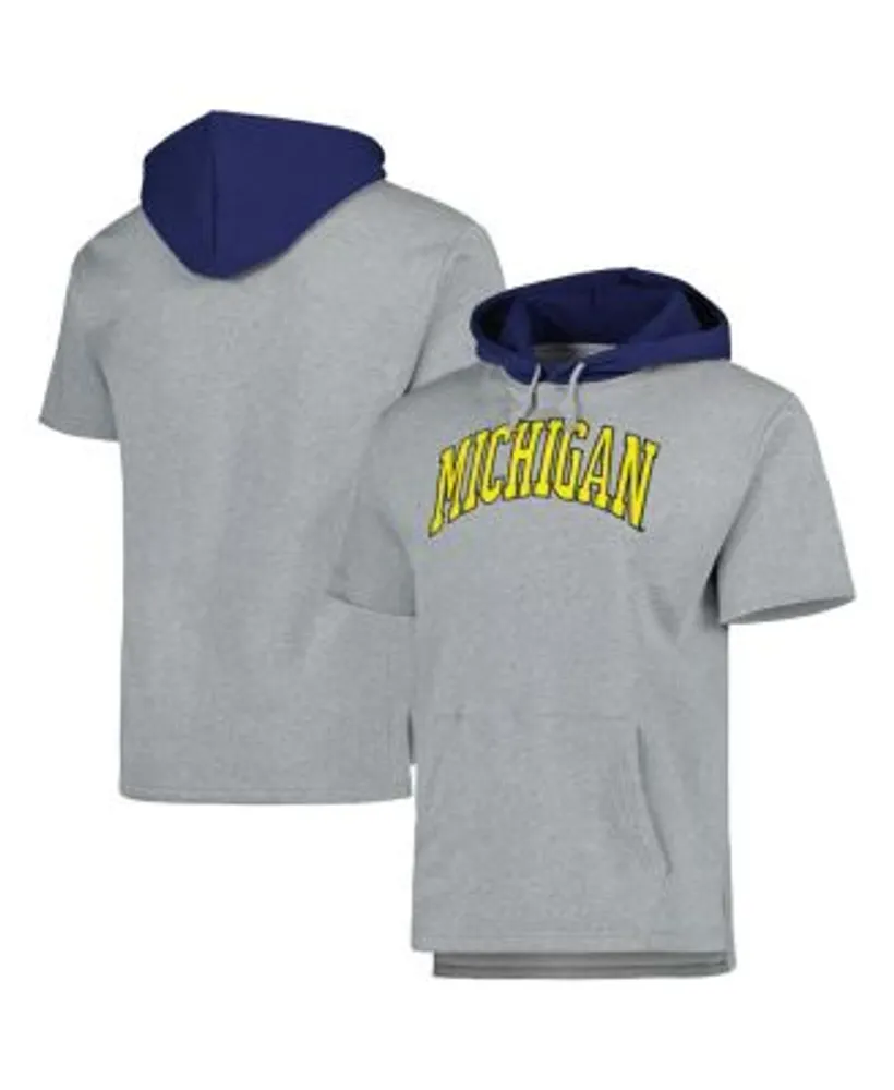 Men's Pittsburgh Steelers Mitchell & Ness Black/Heathered Gray Head Coach  Pullover Hoodie