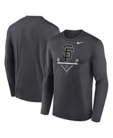 San Francisco Giants Mono Logo Graphic Long Sleeve T-Shirt - Mens