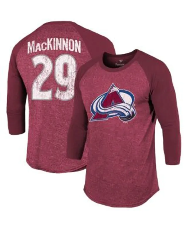 Youth Cale Makar Burgundy Colorado Avalanche Name & Number T-Shirt