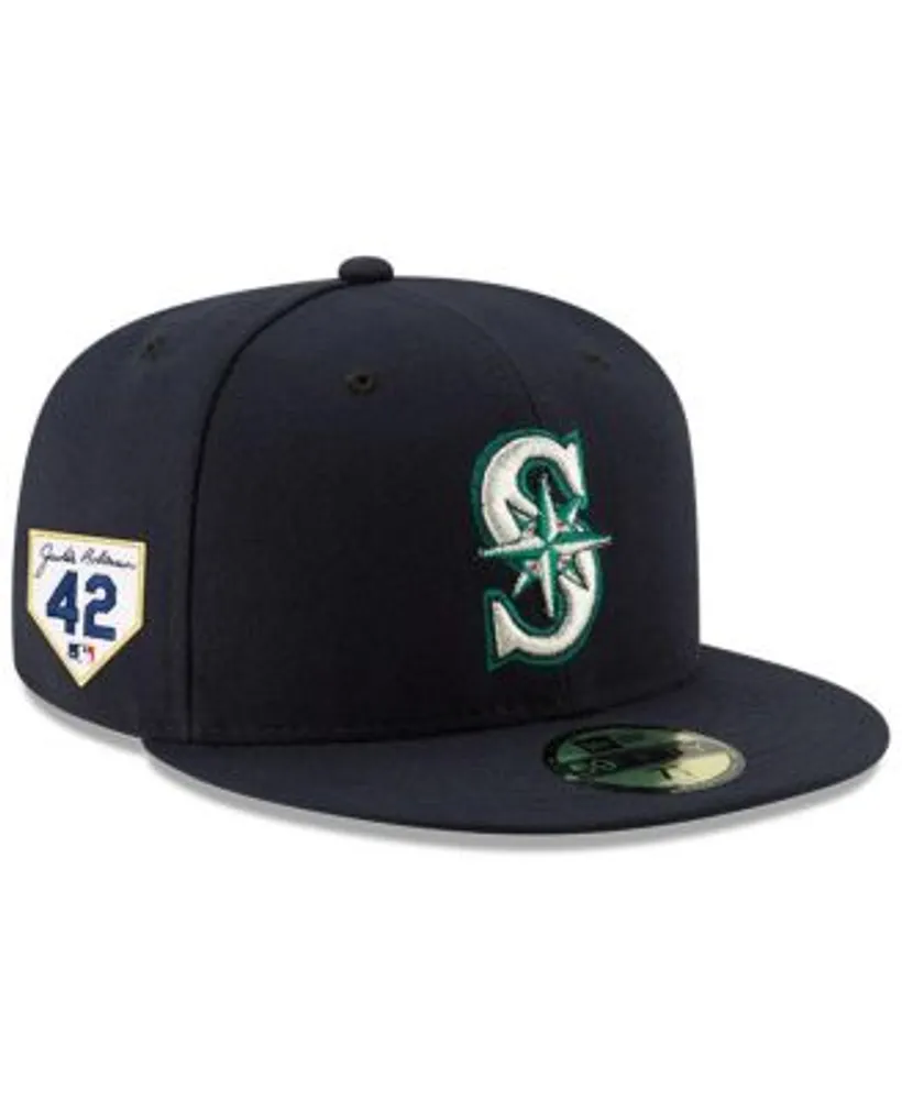New Era Men's Navy Seattle Mariners 2023 Jackie Robinson Day 59FIFTY Fitted  Hat