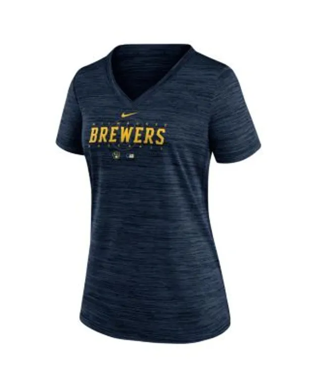 Women's Nike Navy Milwaukee Brewers Americana T-Shirt