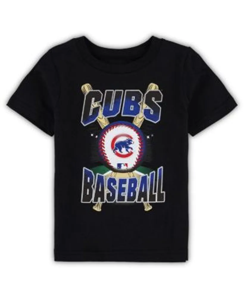 Outerstuff Toddler Boys and Girls Black Chicago Cubs Special Event T-shirt