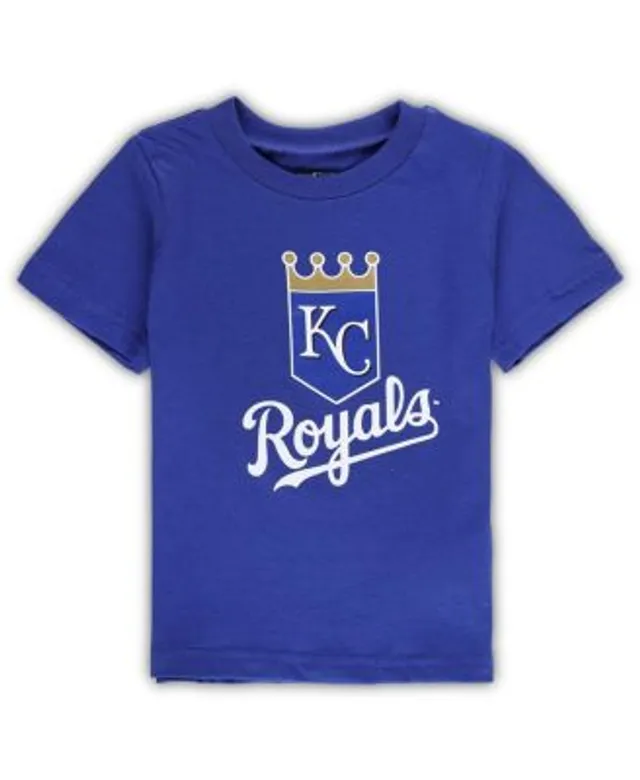 Kansas City Royals Youth Logo Primary Team T-Shirt - Royal