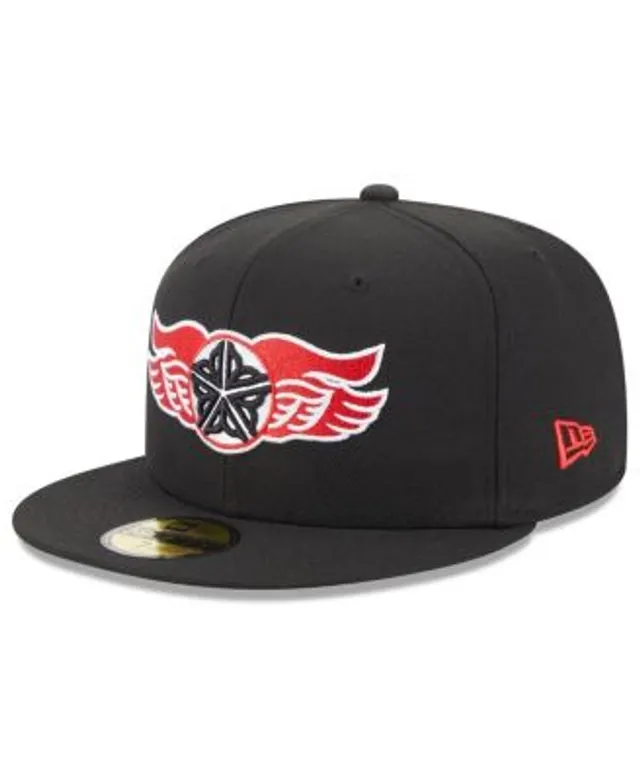 Detroit Red Wings Fanatics Branded Authentic Pro Rink Flex Hat - Black