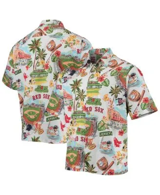 Men's Reyn Spooner White St. Louis Cardinals Scenic Button-Up Shirt