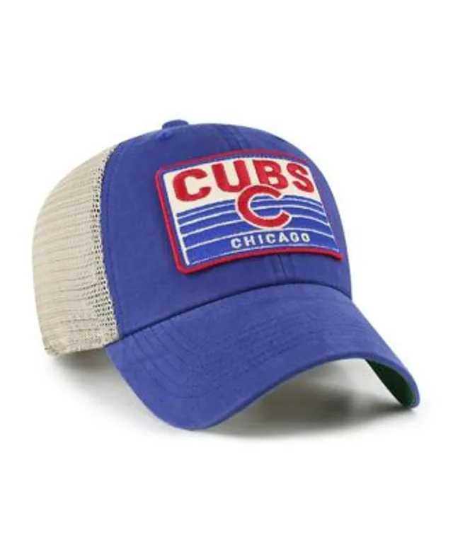 Chicago Cubs '47 Foam Logo Trucker Snapback Hat - Royal